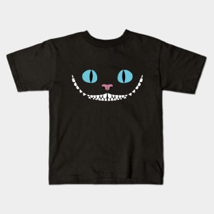 Cheshire face Kids T-Shirt